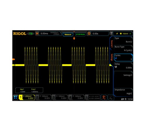 Опция двухканального генератора сигналов MSO7000-AWG