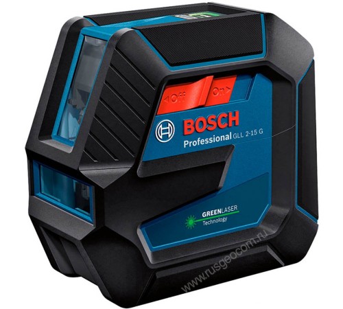 Лазерный уровень Bosch GLL 2-15 G с калибровкой + BT 150 Лазерный уровень Bosch GLL 2-15 G с калибровкой + BT 150