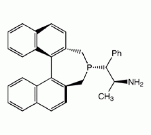(1S, 2S) - (+) -1 - [(4R, 11bS) -3Н-Динафто [2,1-с: 1 ', 2'-е] фосфепин-4 (5Н) -ил] -1-фенил -2-пропиламина, 97+, Альфа Азар, 1г