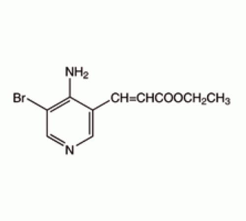 Этил 3 - (4-амино-5-бром-3-пиридил) акриловой кислоты, 96%, Alfa Aesar, 250 мг