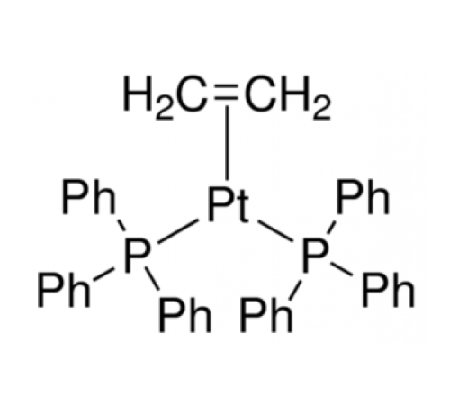 Этиленбис(трифенилфосфин)платина(0), 98%, Acros Organics, 1г